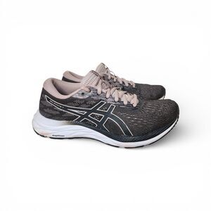 Asics Gel Excite 7 Shoes Pink Gray Womens 8.5 Running Athletic Gym Sneakers